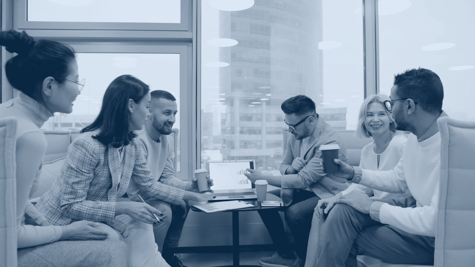 A professional advisory setting